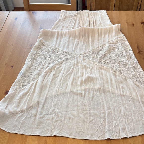 NWT! Elegant POL Cream Lace High Low Sundress Size Small - Picture 10 of 13